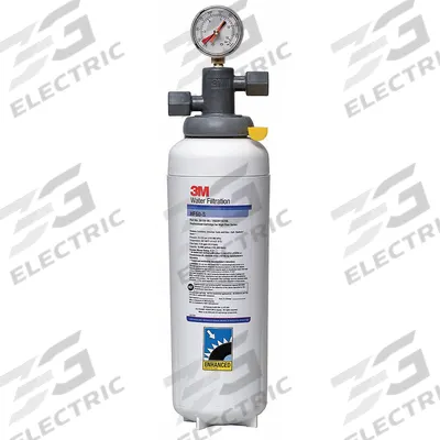 3M WATER FILTRATION PRODUCTS Water Filtration System: 0.2 micron, 3.3 gpm - Ice Machine & Refrigerator Water Filter Systems
