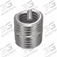 HELI-COIL Helical Insert: Tangless Tang Style, Screw-Locking, 1/4"-28 Thread Size, 100 PK (MPN AT3591-4CW375). Key specifications — Material Grade/Class: 18-8; Thread Direction: Right Hand; STI Tap Size: 1/4"-28; Compatible Material: Metal; System of Measurement: Inch; Brand: HELI-COIL; Tensile Strength: 200,000 to 250,000 psi; Thread Type: Fine.