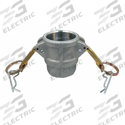 APPROVED VENDOR Cam and Groove Coupling: 1 1/4 in Coupling Size, 1 1/4 in Hose Fitting Size - Type D Aluminum Cam & Groove Fittings