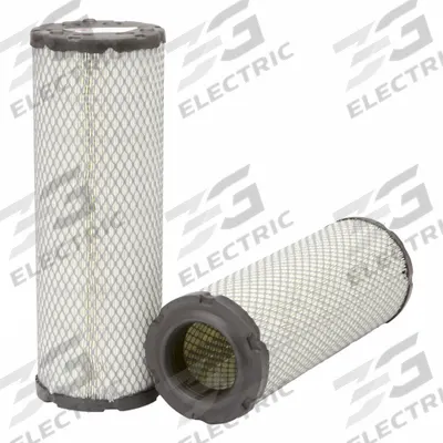 FLEETGUARD Automotive Air Filter: Round-Oval, Engine, Radial Seal, 4 1/8 in Outside Dia - Round/Oval Engine Air Filters