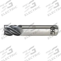 OSG Square End Mill: Carbide, EXO Coated, 5 Flute, 1" Mill Dia, 4" LOC, 7" OAL (MPN VGM5-0270)