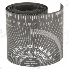 JACKSON SAFETY Wrap-a-Round Tape Measure: For 3 in to 10 in Pipe (MPN 14753). Key specifications — Manufacturer Part Number: 14753; Blade Material: Flexible Gasket; Brand: JACKSON SAFETY; Graduation Type: in/Fractional; Compatible Pipe Diameter: 3 in to 10 in.