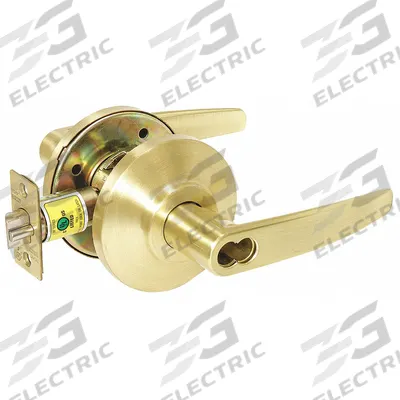 BEST Door Lockset: Office Lever Locksets, Brass, ADA Compliant