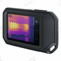 FLIR Infrared Camera: 35° x 27°, USB/Wireless, +/- 2% Accuracy °C, 640 x 480, FLIR Cx Series (MPN FLIR C8). Key specifications — Focus Method: Fixed; Manufacturer Part Number: FLIR C8; Brand: FLIR; Field of View: 35° x 27°; Intrinsic Safety: Not Specified Intrinsically Safe; Lens Angles Included: 35° x 27°; Features_Broad: Cloud Connectivity; Lens Types_ Broad: Low-Range Lens.