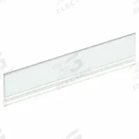 AKRO-MILS Label Holder: 3 in x 7/8 in, Clear, Pocket, 25 Label Holders, Hanging, Plastic, 25 PK (MPN 29300). Key specifications — Color: Clear; Label Attachment Type: Pocket; Finish: Unfinished; Mounting Type: Hanging; Material: Plastic; Brand: AKRO-MILS.