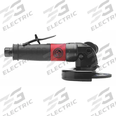CHICAGO PNEUMATIC Air Angle Grinder: 5 in Wheel Dia, 1.5 hp Horsepower - Standard Reach Air-Powered Angle Grinders