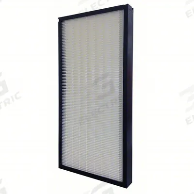 GRAINGER Minipleat Air Filter: 18 in x 24 in x 2 in, Synthetic, Plastic, No Header - MERV 15 Minipleat Air Filters