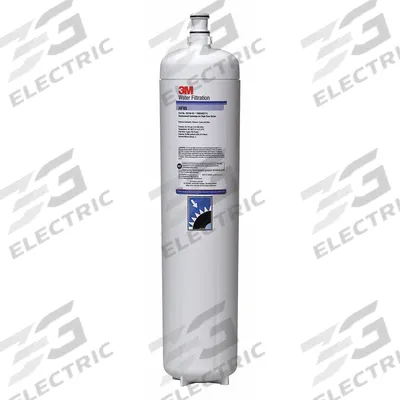 3M Quick-Connect Water Filter: 3 micron, 5 gpm, 54,000 gal, 28 in Overall Ht - Quick-Connect Drinking Fountain & Beverage Machine Water Filters