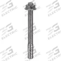 MKT FASTENING Wedge Anchor: 5 1/2 in Overall Lg, 1/2 in Dia, 1/2"-13 Thread Size, Plain, 10 PK (MPN 271251S). Key specifications — Brand: MKT FASTENING; Finish Type: Plain.