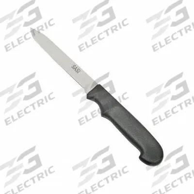 ABILITY ONE Cutting Knife: Straight, 7 in Overall Lg, Stainless Steel Blade - Paring Knives