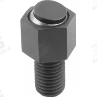 KIPP Threaded Gripper w/Flat Pad: Steel Pad, M20, 100 mm Thread Lg, 20 mm Pad Dia, 85 kN Max Load (MPN K0289.120X100). Key specifications — Brand: KIPP.
