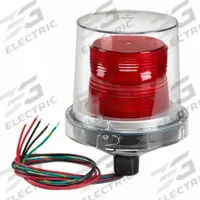 FEDERAL SIGNAL Strobe Light: 24V DC, Pole Mount, 7 1/2 in Overall Dp, 80 Flashes per Minute, 0.7 A (MPN 224XST-024R). Key specifications — Manufacturer Part Number: 224XST-024R; Brand: FEDERAL SIGNAL; Mounting Location: Pole Mount; Operating Voltage: 24V DC.