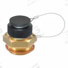 JW WINCO Fluid Drain Valve: Brass, M24x1.5 Mounting, M26x1.5 Valve-Fitting Thd., Max 100 bar (MPN 880-M24X1.5-MS-K). Key specifications — attr1303547: JW WINCO; attr1303572: M24x1.5; attr1303557: M26x1.5; attr1303594: Plastic Cap with Stainless Steel Tether.