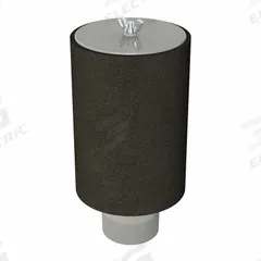 SOLBERG Filter Silencer: 2 1/2 in Inlet Size, 195 scfm, 12.5 in Overall Ht, 6 in Outside Dia, Paper (MPN FT-230P-250). Key specifications — attr60071: FT-230P-250; attr60074: SOLBERG.