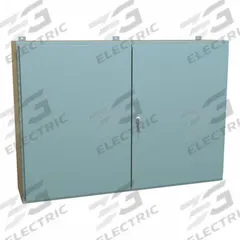 HAMMOND Electrical Enclosure: Steel, 42 in x 60 in x 13 in, NEMA 12, w/Panel, Solid Cover, Hinged (MPN 1422VX12). Key specifications — Brand: HAMMOND; Closure Method: Handle; Knockouts: Not Included.