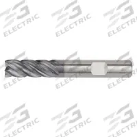 WIDIA HANITA Corner Radius End Mill: Carbide, AlTiN Coated, 5 Flute, 4 mm Mill Dia, 11 mm LOC (MPN 577C04002T)