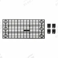 ADD-A-LEVEL Work Platform Add-On Unit: 36 in Overall Lg, 16 in Overall Wd, 2.6 in Overall Ht, HDPE (MPN A3616A). Key specifications — Color: Black; Stacking: Stackable; Compatible with Grainger Part Number: 38GL50; Compatible with Manufacturer Model Number: A3616B; Included Components : Stackers; Material: HDPE; Tread Type: Antifatigue Mat; Brand: ADD-A-LEVEL.