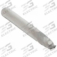 APPROVED VENDOR Ball End Mill: Carbide, 2 Flute, 3/8" Mill Dia, 5/8" LOC, 2" OAL (MPN 219-001100)