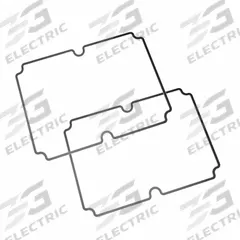 HAMMOND Electrical Enclosures: Repl Gasket, Temp Rating of -40°C to 150°C, Silicone (MPN 1550Z120GASKET). Key specifications — Brand: HAMMOND; Accessory Type: Gasket; Application: Replacement Gasket; Features: Temperature Rating of -40°C to 150°C; Material: Silicone.