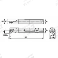 WIDIA Indexable Boring Bar: CSBI180187255R (MPN 2832617). Key specifications — attr257292: CSBI180187255R.