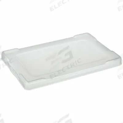 AKRO-MILS Lid: 17 1/4 in x 11 3/8 in, Clear - Standard Divider Box Covers & Lids