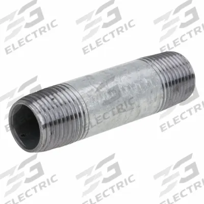 USA INDUSTRIALS Pipe Nipple: 1 1/4 in Nominal Pipe Size, 36 in Lg, Schedule 40, Galvanized Steel - Schedule 40 Threaded on Both Ends Pipe with Thread Sealant