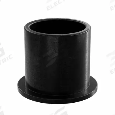 OILITE Flanged Sleeve Bearing: PEEK, 5/8 in Bore, 3/4 in OD, 3/4 in Overall Lg - Low-Friction Plastic Flanged Sleeve Bearings