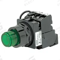 SIEMENS Illuminated Push Button: Illuminated, Extended Profile, Non-Metallic, 30 mm, 1NO/1NC (MPN US2:52BT6G3AB). Key specifications — Brand: SIEMENS; Action: Momentary; Series: Class 52; Push Button Material Type: Non-Metallic.