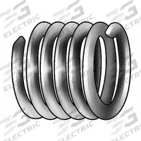 HELI-COIL Helical Insert: Tanged Tang Style, Free-Running, #2-56 Thread Size, 100 PK (MPN A1185-02CNW129). Key specifications — attr798694: 18-8; attr798710: Right Hand; attr798707: #2-56; attr798676: Metal; attr798705: Inch; attr798675: HELI-COIL; attr798708: 200,000 to 250,000 psi; attr798713: Coarse.