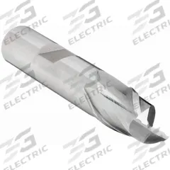 OSG Square End Mill: Cobalt, TiN Coated, 2 Flute, 3/8" Mill Dia, 9/16" LOC, 2-5/16" OAL (MPN 5200505)