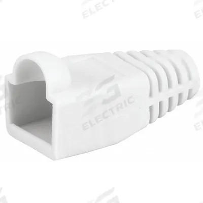 MONOPRICE Relief Boot: Relief Boot RJ45, 5 Cable Category, 50pk Pack Size - RJ Modular Connector Strain Relief Boots