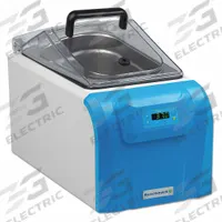 BENCHMARK RESEARCH Water Bath: 8 L Capacity, 100°C Max Temp, Stainless Steel, +0.5°C, Digital (MPN B2000-8). Key specifications — Display Type: Digital; Heated or Refrigerated: Heated; Brand: BENCHMARK RESEARCH; Interior Material: Stainless Steel; Programmable: Yes; Temperature Accuracy Tolerance: +0.5°C; Voltage: 115/230V AC.