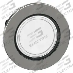 SCHNEIDER Flush Push Button: 30 mm Mounting Size, Metallic, Maintained (MPN ZB4FH013). Key specifications — Brand: SCHNEIDER; Action: Maintained; Series: XB4; Push Button Material Type: Metallic.