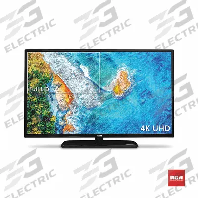 RCA COMMERCIAL Hospitality LED TV: 43 in Diagonal Screen Size, 120 Hz Screen Refresh Rate - Hospitality HD Televisions