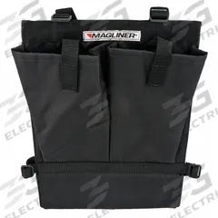 MAGLINER Accessory Bag: 1/2 in Overall Ht, 1/2 in H x 16 in W, 18 1/2 in Overall Lg, Canvas, Black (MPN 302681). Key specifications — Features: Accessory Bag for Hand Truck, 16.5 inch x 12 inch; Compatible Grainger Part Number: 9RV36; Manufacturer Part Number: 302681; Accessory Type: Accessory Bag; Compatible with Product Type: Magliner Hand Trucks.