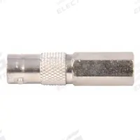 DOLPHIN COMPONENTS CORP Coaxial Connector: Female, Connector, Silver, Crimp-On (3 Piece), BNC, 10 PK (MPN DC-FC79-1). Key specifications — attr930438: Connector; attr930422: DOLPHIN COMPONENTS CORP; attr930423: Silver; attr930429: Nickel-Plated; attr930430: Female.