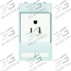 MURRELEKTRONIK Socket Insert: NEMA 5-15, 125 V AC Socket Volt Rating, 51 mm x 88 mm (MPN 4000-68000-0040000). Key specifications — Brand: MURRELEKTRONIK; Socket Configuration: NEMA 5-15; Insert Design: Power Insert.