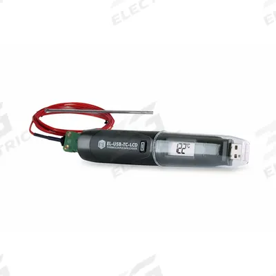 LASCAR Temperature Data Logger: -148°F to 212°F, -100°C to 100°C, EL-USB-ULT-LCD - Temperature Data Loggers