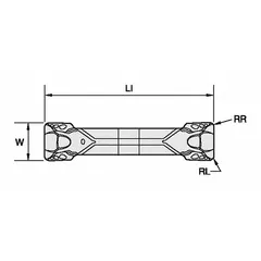 WIDIA Parting and Grooving Insert: WMTS125I3P08PT (MPN 4118587). Key specifications — attr257415: WMTS125I3P08PT; attr257414: WMTS125I3P08PT.