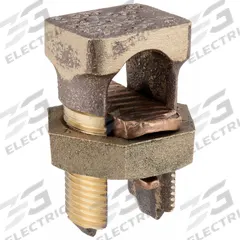 BURNDY Split-Bolt Connector: For Wire Size 500 kcmil – 2/0 AWG, Copper Body Material (MPN KS34). Key specifications — Brand: BURNDY; Direct Burial Rated: No.