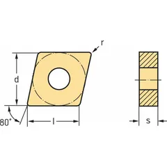 WALTER Diamond Turning Insert: CNMG431-MK5 WKK20S, CNMG120404-MK5 WKK20S (MPN 6120845). Key specifications — attr257732: CNMG431-MK5 WKK20S; attr257733: CNMG120404-MK5 WKK20S.