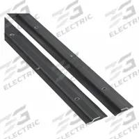 NATIONAL GUARD Astragal: 7 ft Lg (MPN 125NDKB-84x2). Key specifications — Insert Material: EPDM; Flange Material: Aluminum; Brand: NATIONAL GUARD.