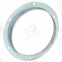 Angle Flange Adapter: Steel, For 8 in Duct Dia, 1 1/8 in Overall Lg, 8 1/8 in Flange Inner Dia (MPN 8010000145). Key specifications — Brand: NORDFAB.