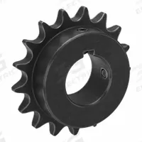 TRITAN Sprocket: 50, For 5/8 in Chain Pitch, 1 3/8 in Bore Dia, 17 Teeth, 3.401 in Pitch Dia, Steel (MPN 50BS17H X 1 3/8). Key specifications — Brand: TRITAN.
