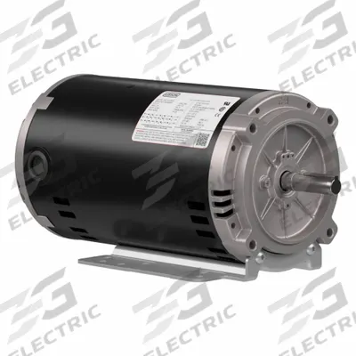 LEESON General Purpose Motors: C-Face/Universal Mount, Open Drip Proof, 1 1/2 hp - Leeson Flex-In-1 3-Phase General Purpose AC Motors