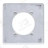 APPLETON ELECTRIC Weatherproof Cover: Steel, FD/FS, Round Receptacles, 2 Gangs, 4 5/8 in Overall Ht (MPN FSK-2R-M). Key specifications — Brand: APPLETON ELECTRIC; Color: Gray; Compatible with Product Type: Round Receptacles; Compatible with Series: FD; Mounting Orientation: Horizontal or Vertical.
