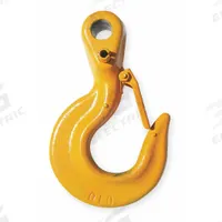 HARRINGTON Top Hook Assembly: Electric Chain Hoists, 2,000 lb Compatible Load Capacity, SNER (MPN ER1DS1001). Key specifications — Compatible Hoist Type: Electric Chain Hoists; Product Type: Top Hook Assembly; Compatible Series: SNER; Manufacturer Part Number: ER1DS1001; Included Components: Safety Latch.