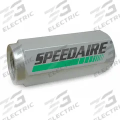 SPEEDAIRE Air Fuse: 3/8 in NPT, 4.4 psi, 68 cfm Shut-Off Flow Rate @ 100 psi, 62 mm Overall Lg (MPN 5ZL36). Key specifications — attr125416: SPEEDAIRE; attr968464: 4.4 psi.