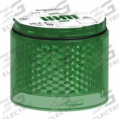 SCHNEIDER ELECTRIC Tower Light Module: Flashing, 24V AC/DC, Green, 2 13/16 in Overall Dia, XVB7C63. Key specifications — Brand: SCHNEIDER; Compatible with Series: Harmony XVB7; Lens Color: Green; Operating Voltage: 24V AC/DC; Manufacturer Part Number: XVB7C63.