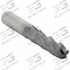 WIDIA HANITA Ball End Mill: Carbide, TiAlN Coated, 4 Flute, 1/2" Mill Dia, 2" LOC, 4-1/2" OAL (MPN I4B0500T200L)